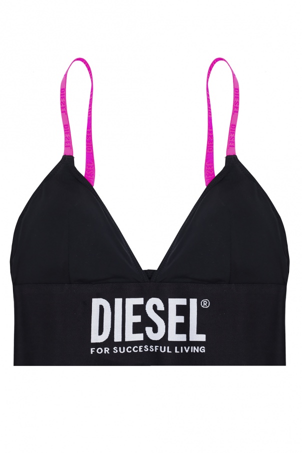 Ts7 Short Sleeve T-Shirt, Diesel Sports bra with logo