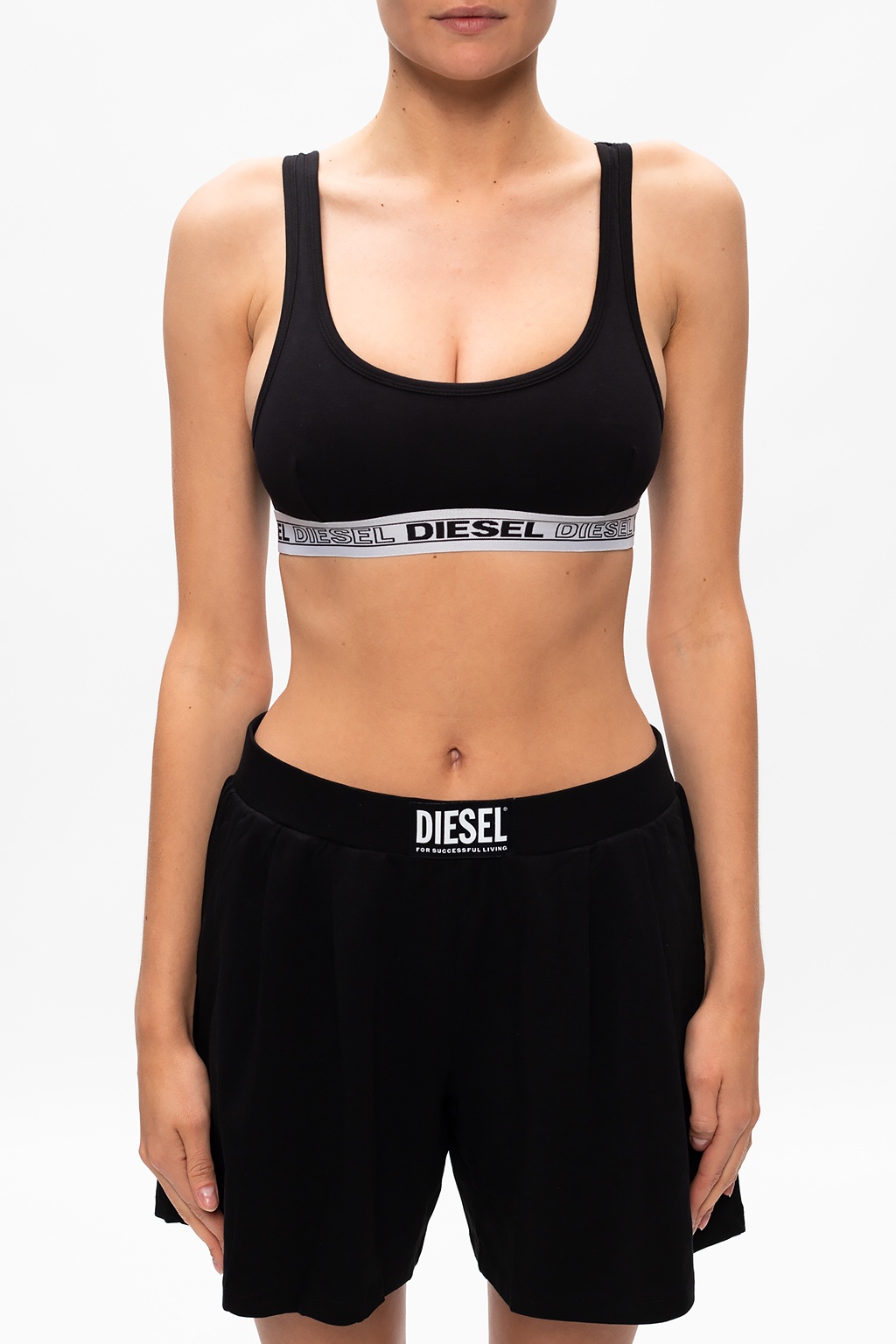 IetpShops, Nike Football Strike Dry Sort T-shirt, Diesel Sports bra with  logo