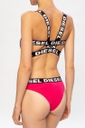 Diesel Logo-embroidered bra