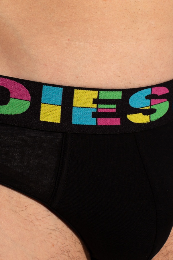 Diesel Branded briefs three-pack