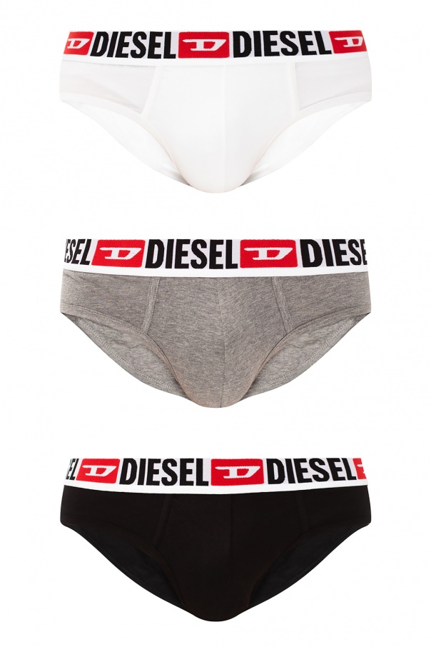 Diesel Logo briefs 3-pack