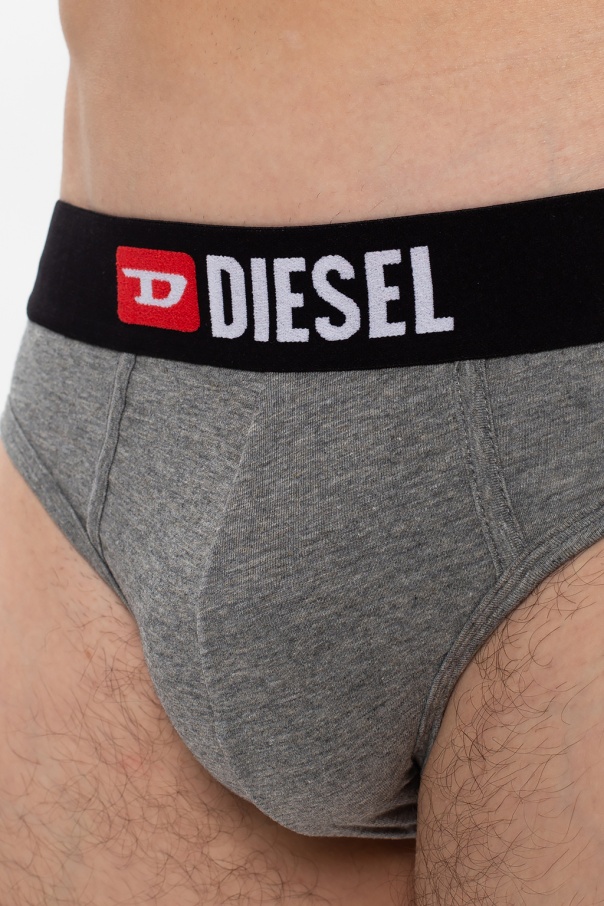 Diesel Branded briefs three-pack