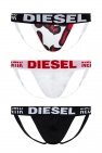 Diesel MULTICOLOUR Jockstrap three-pack
