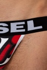 Diesel MULTICOLOUR Jockstrap three-pack