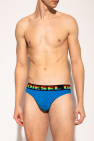 Diesel Three-pack of branded thongs
