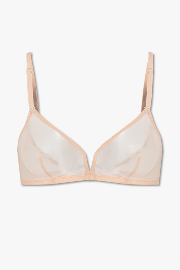 Marlies Dekkers Solid Color GLOSSY Bra with Cut-Out Details women