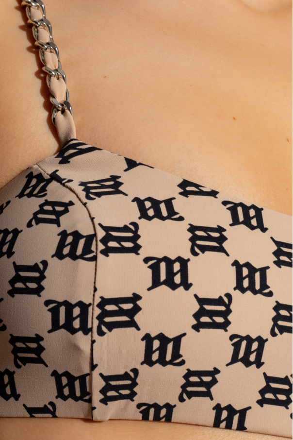 MISBHV Monogram Bikini Top