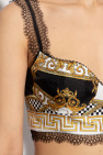 Versace Bralette with ‘La Coupe des Dieux’ print