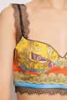 Versace Cropped tank top