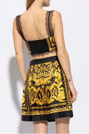 Versace Tank top with Barocco pattern