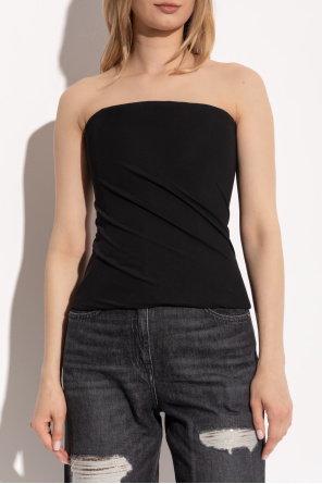 Versace Top con hombros descubiertos