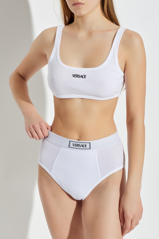 Versace Sujetador con logo