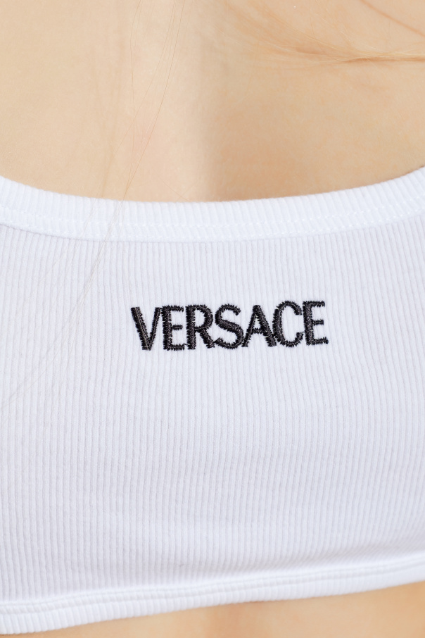 Versace Sujetador con logo