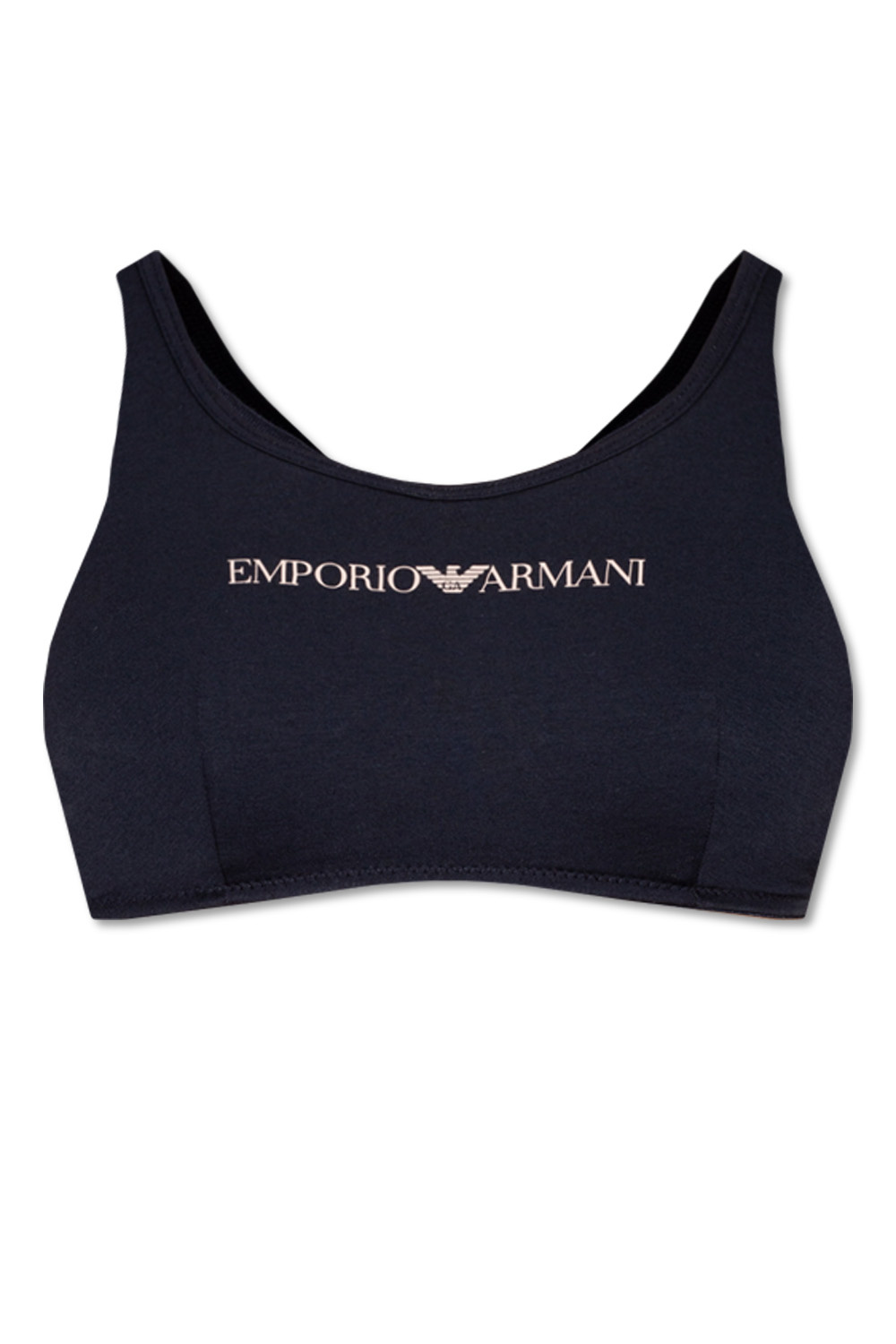 Emporio Armani Sports bra with logo