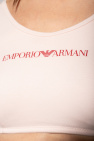 Emporio Armani Armani Logo Series T-shirt avec logo sur le côté Blanc