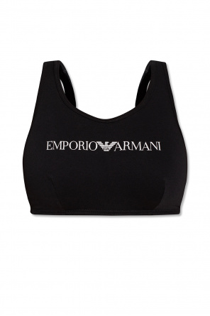 Emporio Armani Kids logo-embroidered hoodie