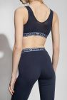 Emporio Armani NAVY BLUE Cotton bra with logo