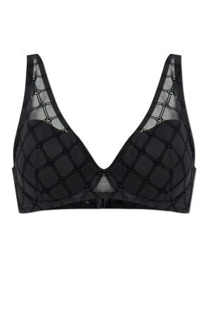 Bra with logo