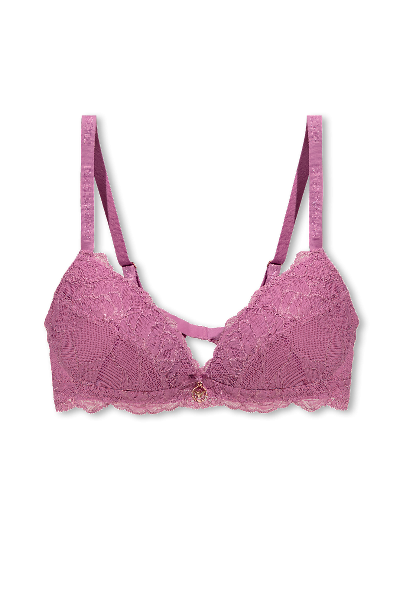 Emporio Armani ‘Sustainable’ collection lace bra | Women's Clothing ...