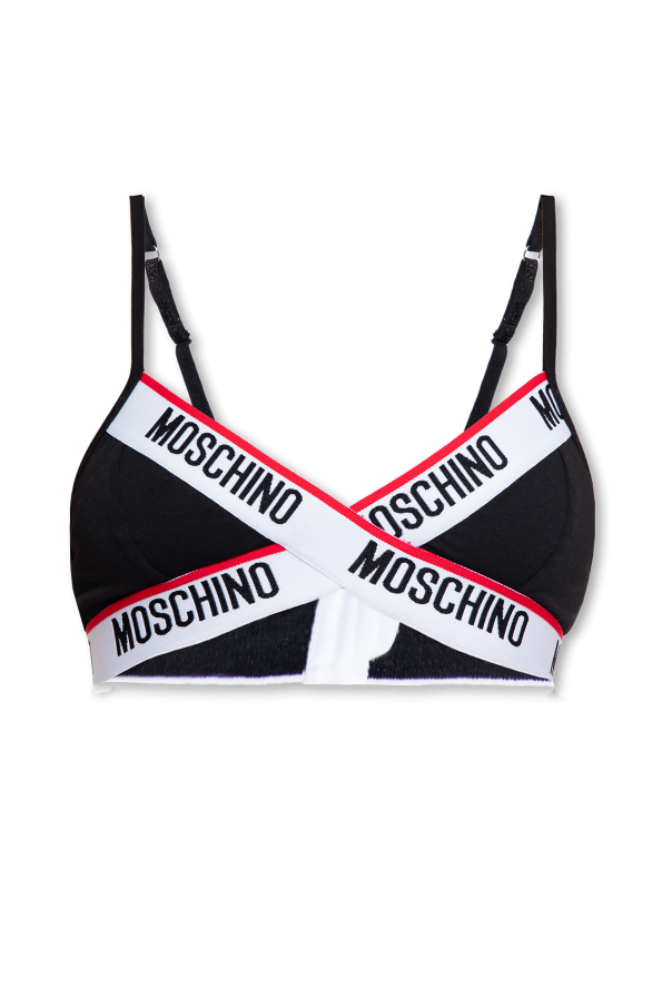 Bra with logo od Moschino