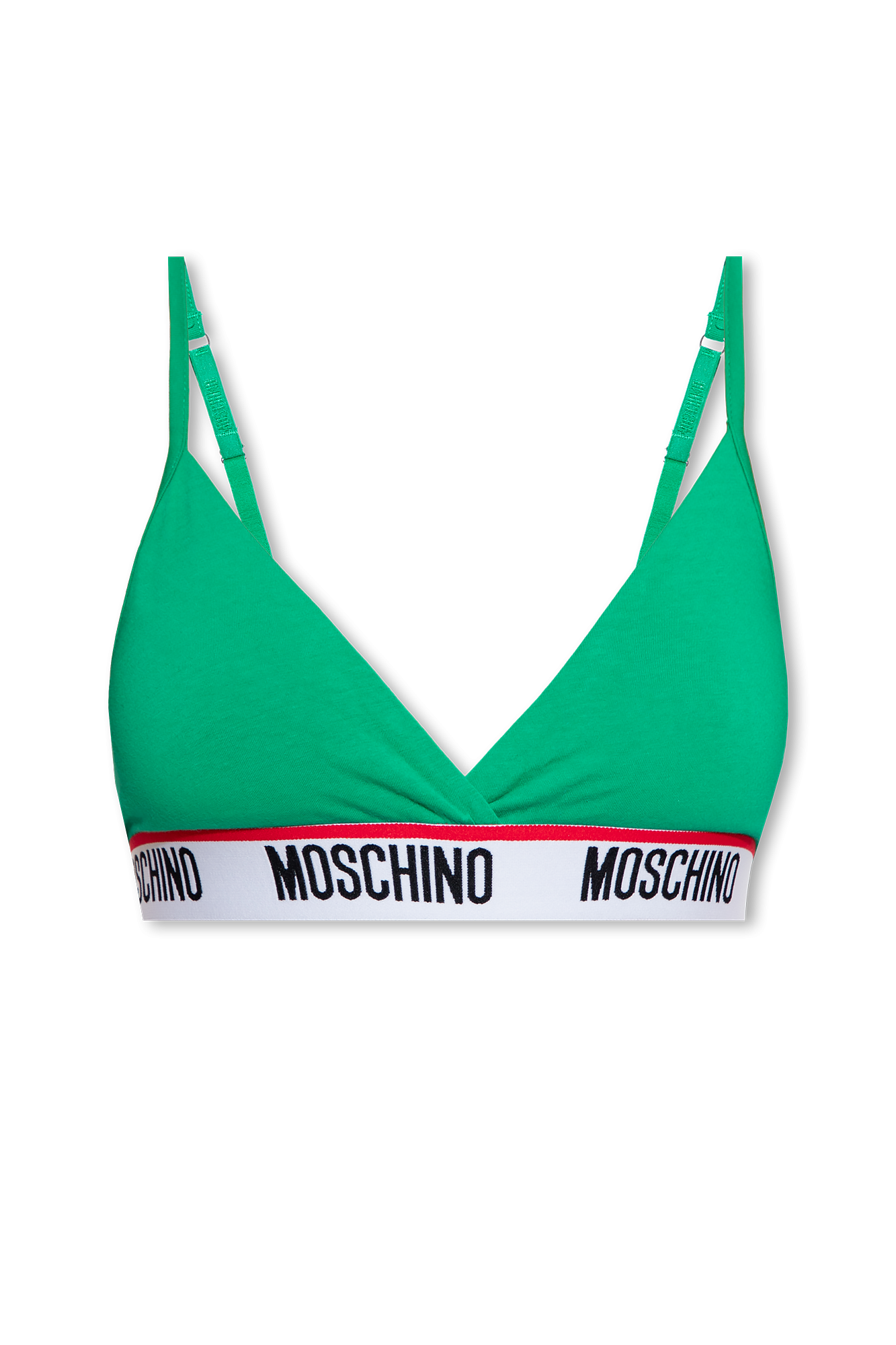 Green Bra with logo Moschino - Vitkac Italy