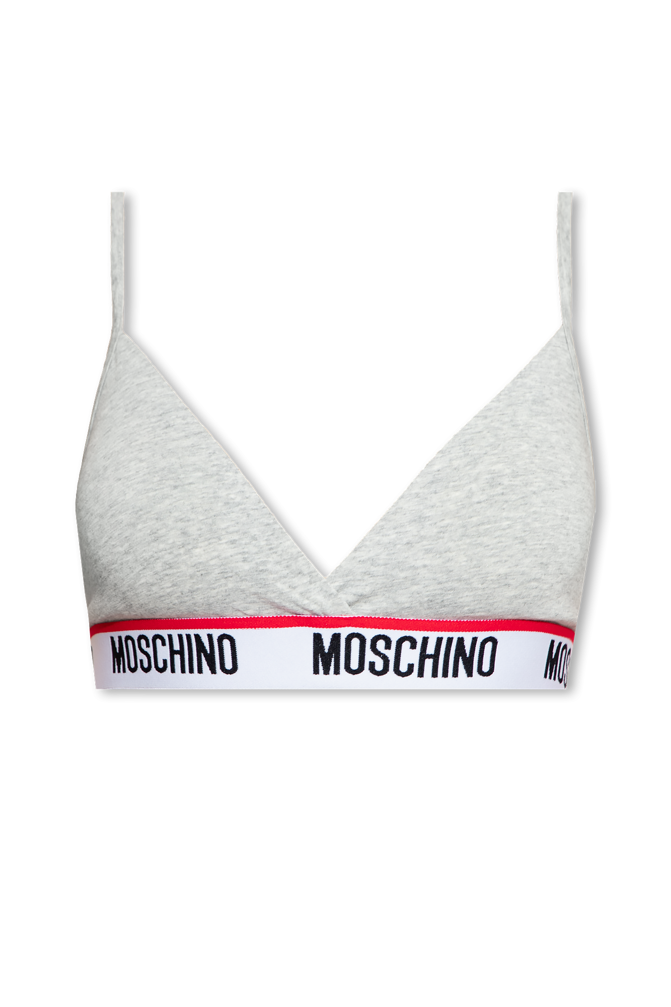 Grey Bra with logo Moschino - Vitkac Canada