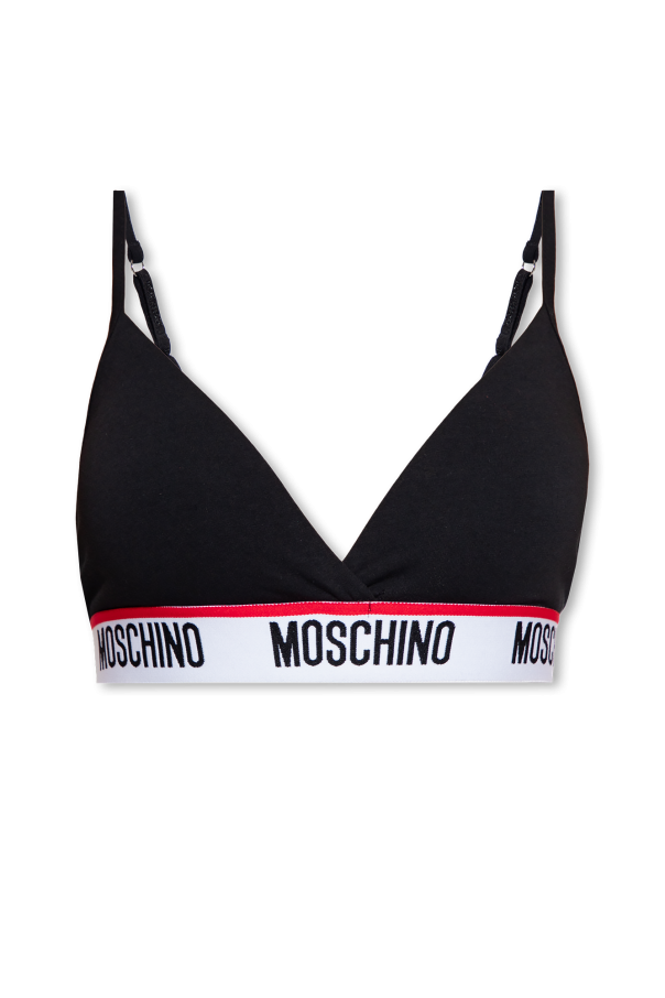 Bra with logo od Moschino