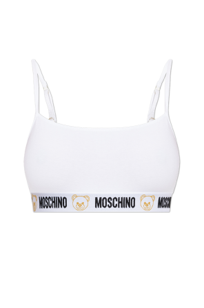 Bra with logo