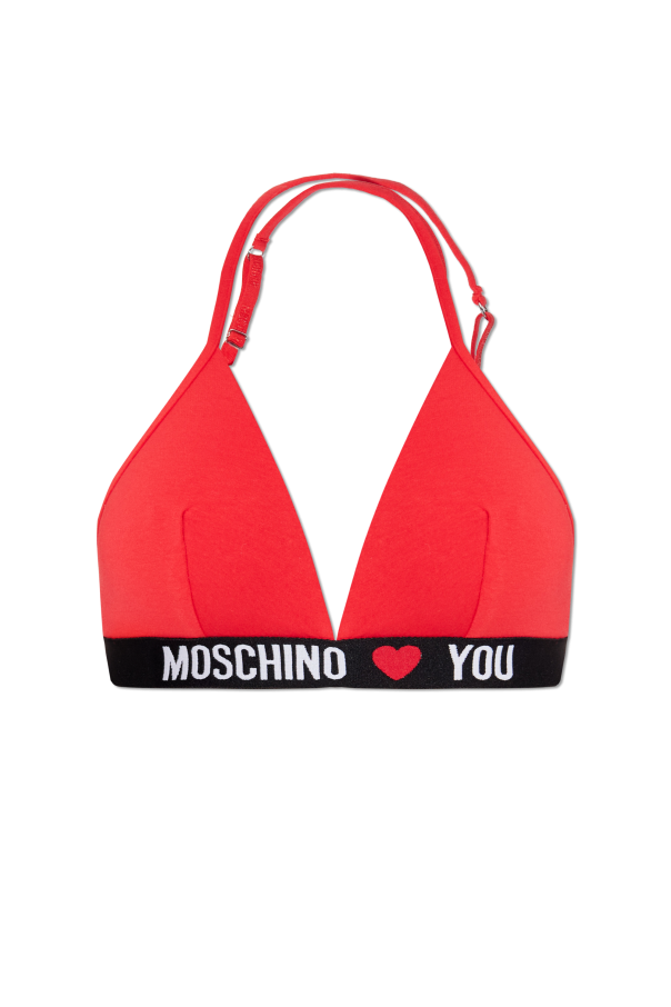 Bra with logo od Moschino