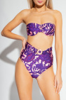 Zimmermann Patterned bikini bra