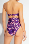 Zimmermann Patterned bikini bra
