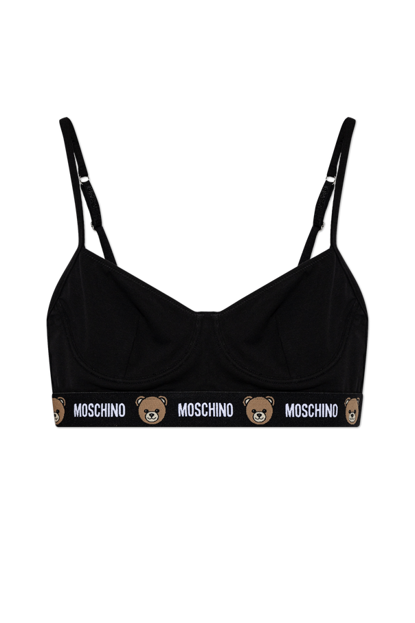 Bra with logo od Moschino