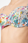 Zimmermann Swimsuit top with floral pattern