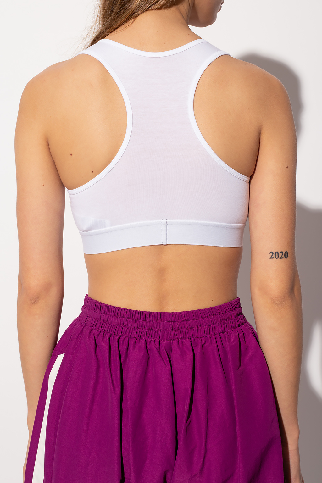 Balenciaga Sports bra with logo