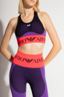 EA7 Emporio Armani MULTICOLOUR Sports top with logo