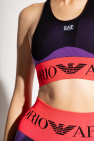 EA7 Emporio Armani MULTICOLOUR Sports top with logo