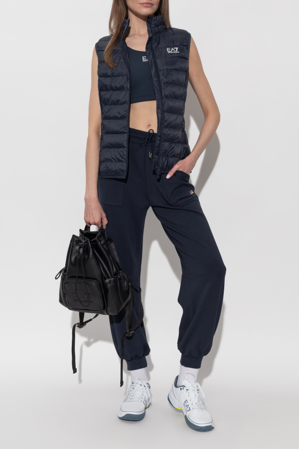 EA7 Emporio Armani Top corto deportivo