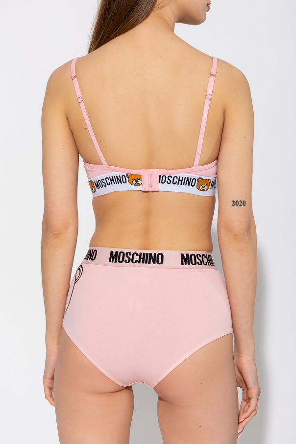 Moschino Biustonosz z logo