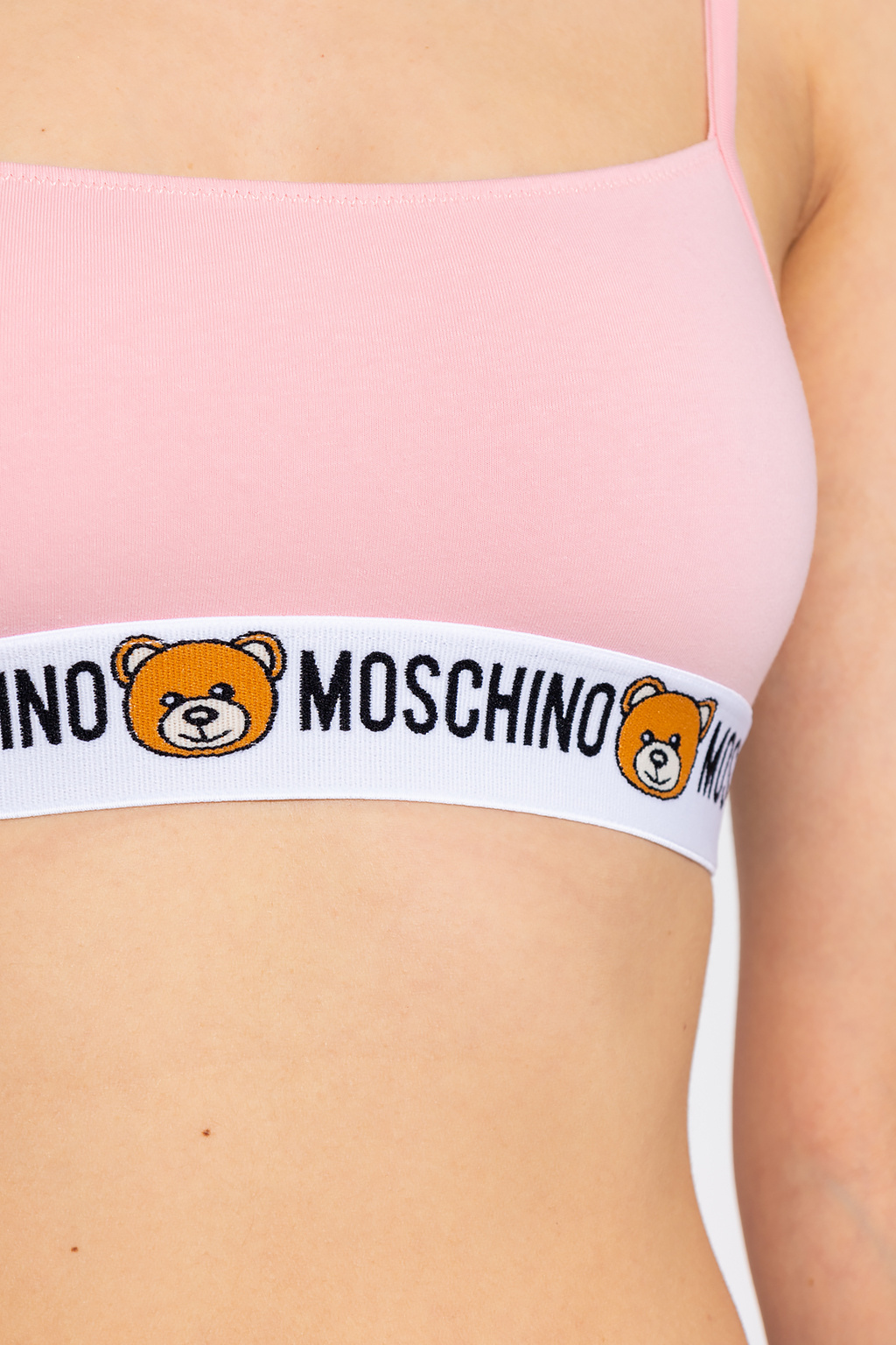 Pink Bra with logo Moschino - IetpShops FO