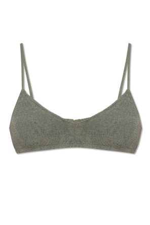Terry cotton bra