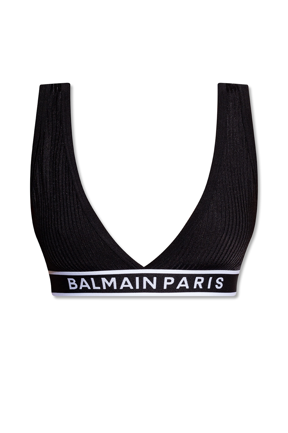 Bra with logo Balmain - IetpShops Egypt - Balmain logo-print