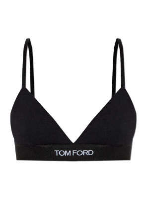 Bra with logo
