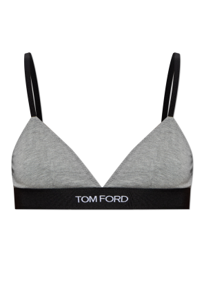 Bra with logo