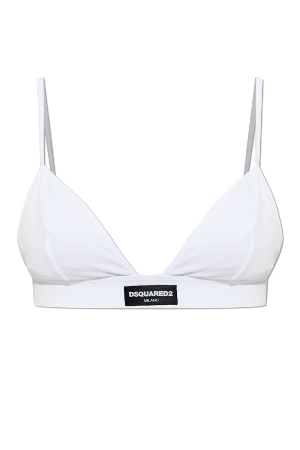Bra with logo patch od Dsquared2