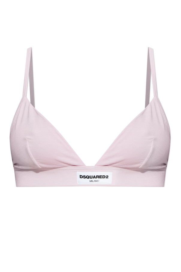 Bra with logo patch od Dsquared2