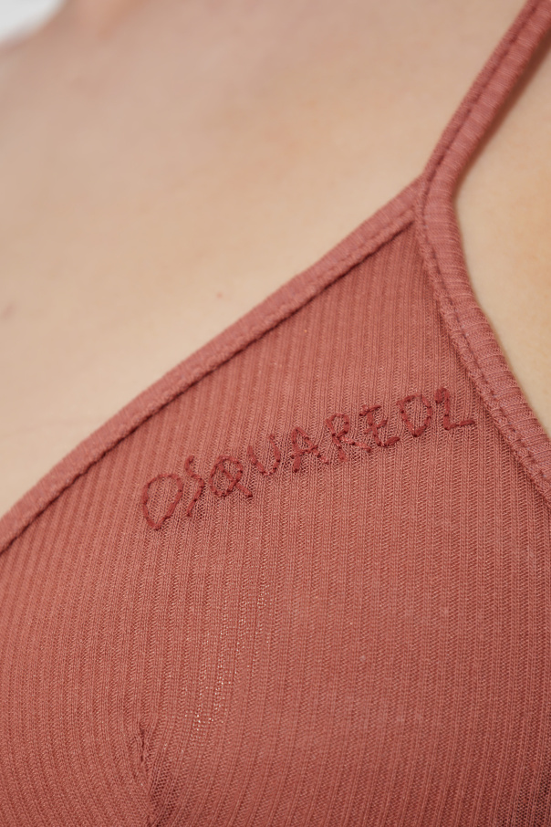Dsquared2 Bra with embroidered logo