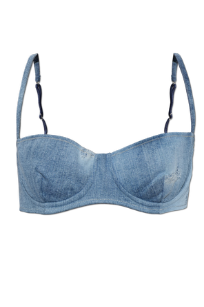 Denim bra