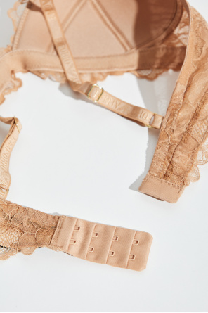 Emporio Armani Koronkowy biustonosz z kolekcji `Sustainability`