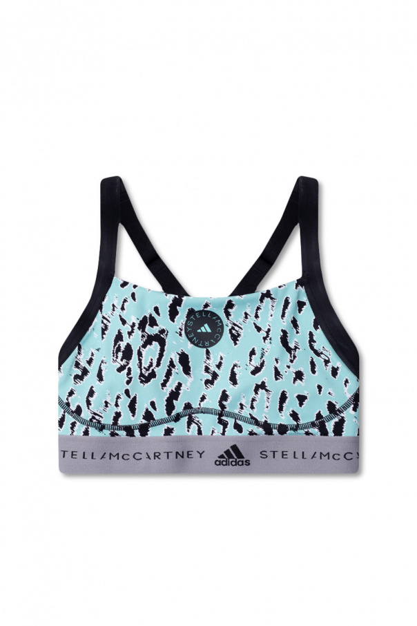 Black Sports bra with logo ADIDAS by Stella McCartney - Vitkac Canada