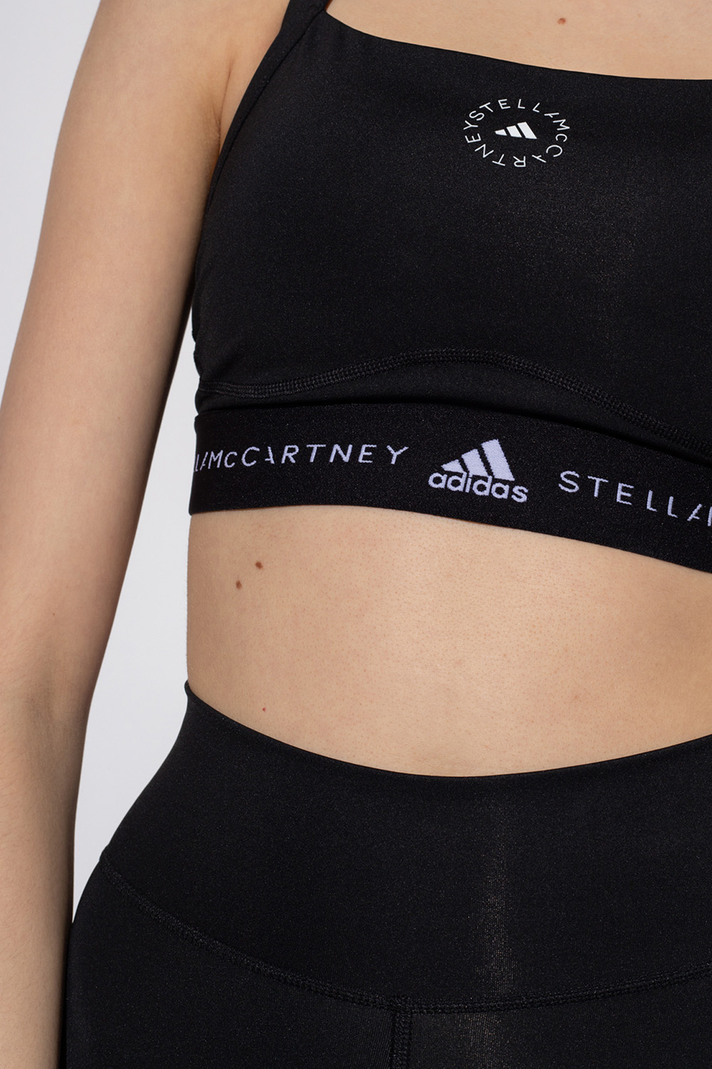Black Sports bra with logo ADIDAS by Stella McCartney - Vitkac France